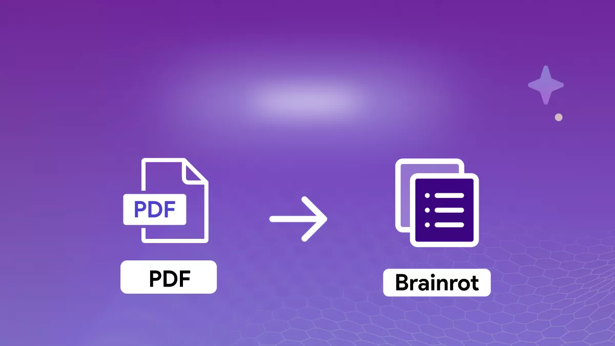 PDF to Brainrot: 반드시 알아야 할 핵심 정보