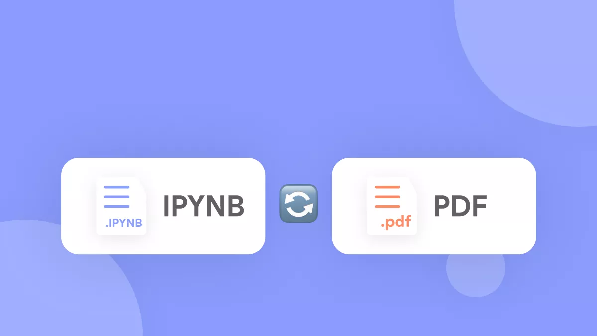 클릭 몇 번으로 끝! IPYNB PDF 변환하는 방법