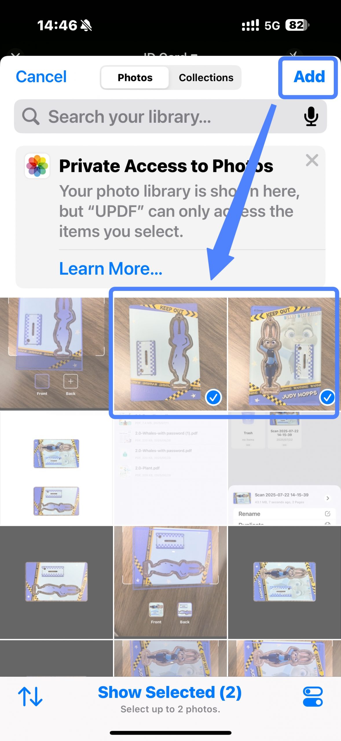add id card photos