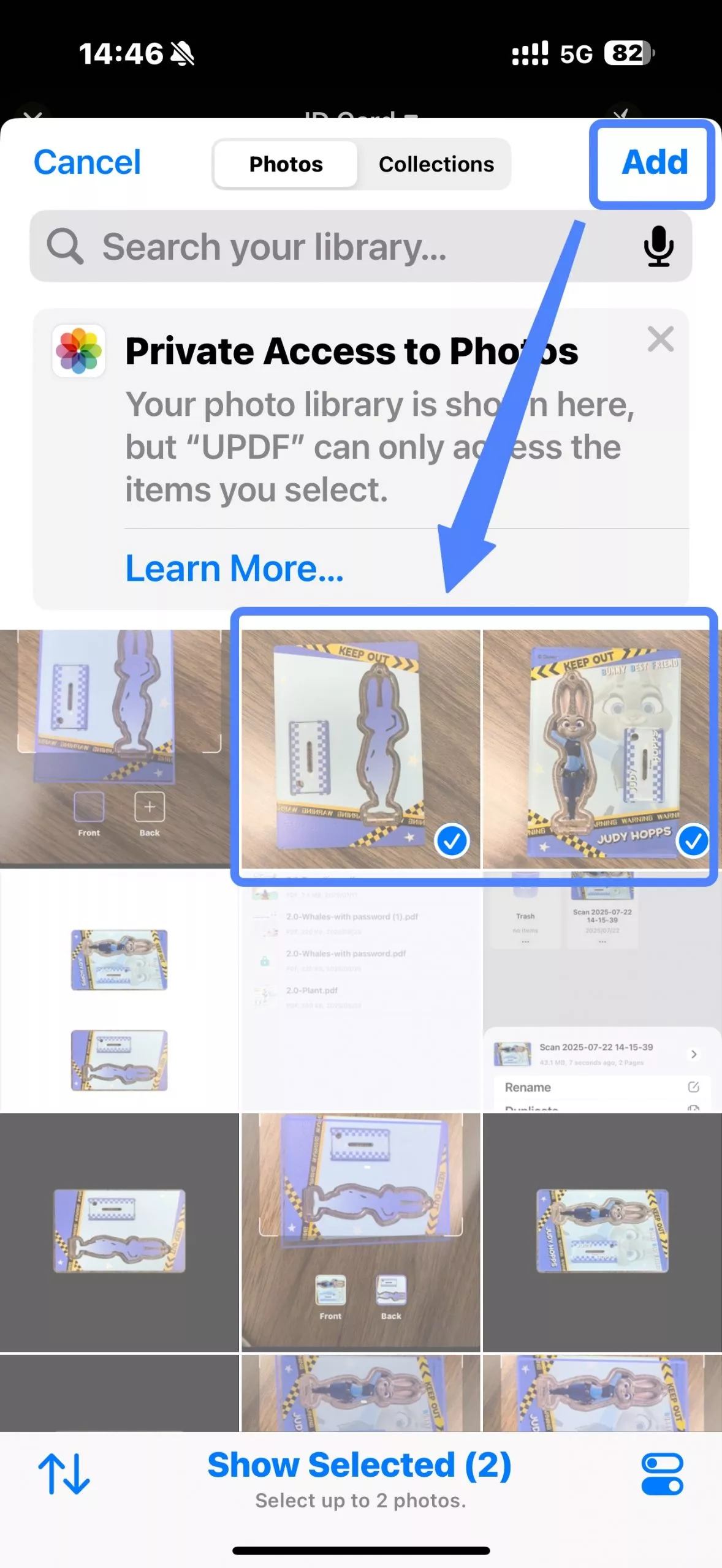 add id card photos