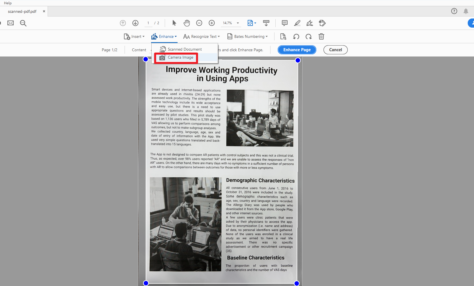 adobe acrobat enhancer-tool