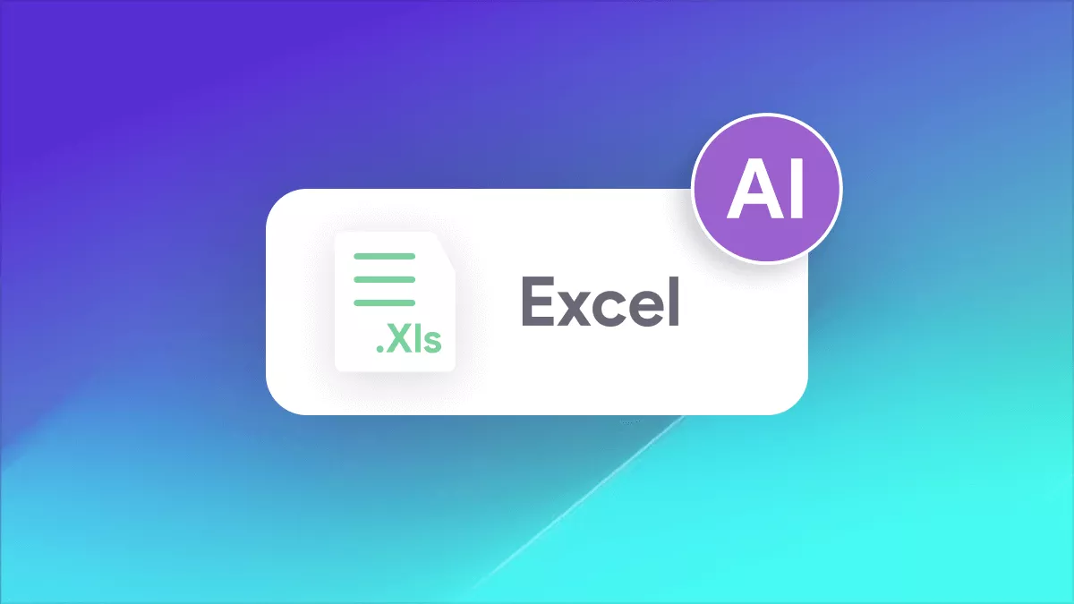 Top 5 AI Tools for Excel: Generate and Analyze Spreadsheets with AI