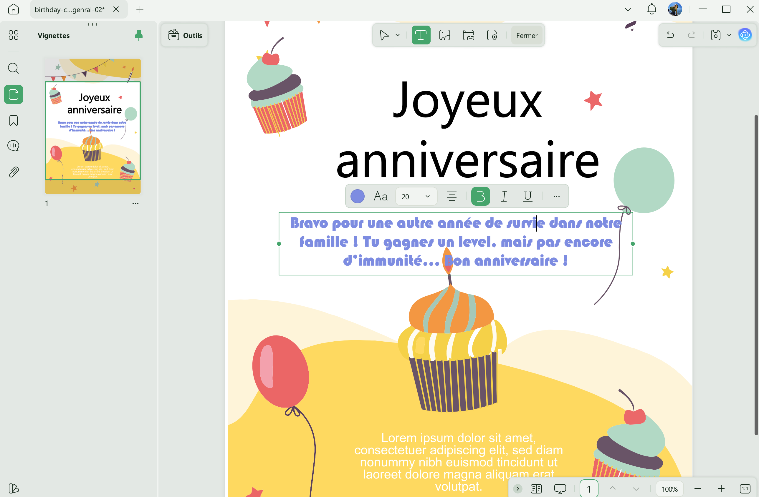 joyeux anniversaire mon fils texte