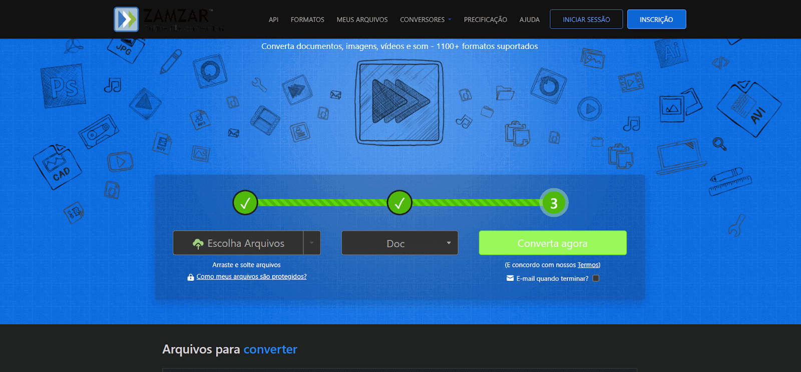 converter do zamzar