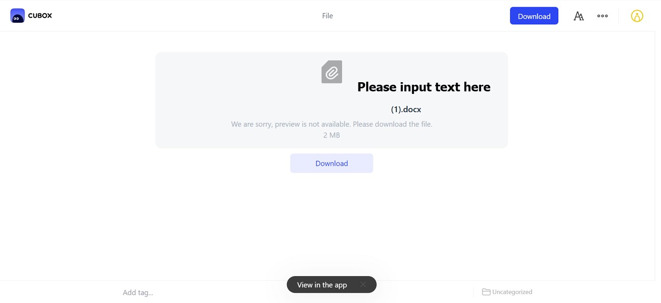 does not support pdf documents