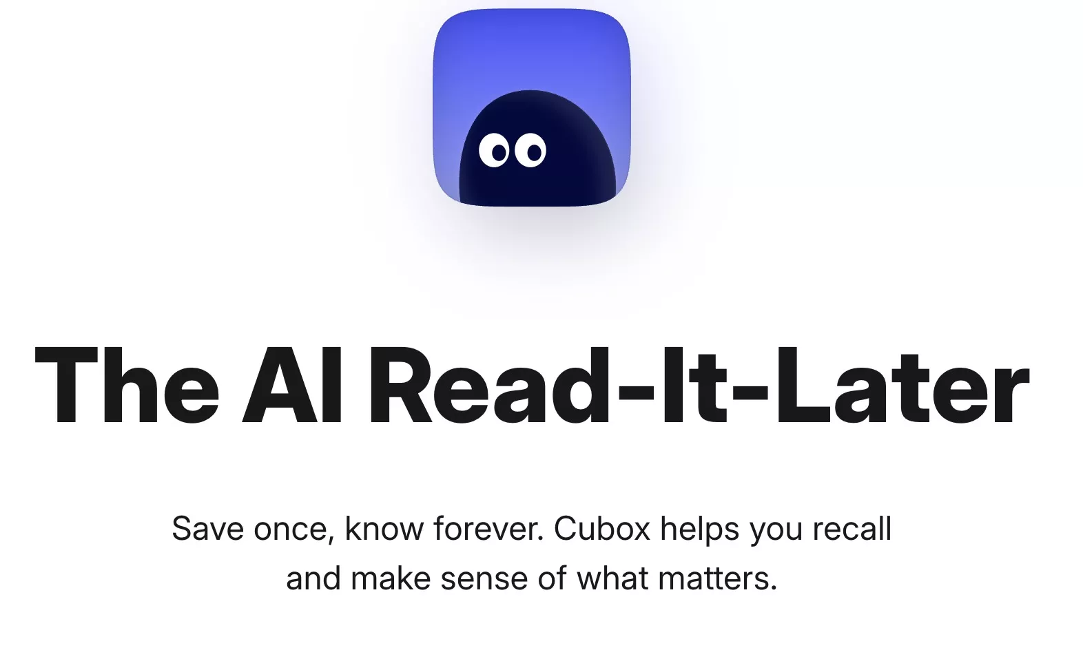 cubox official website home page
