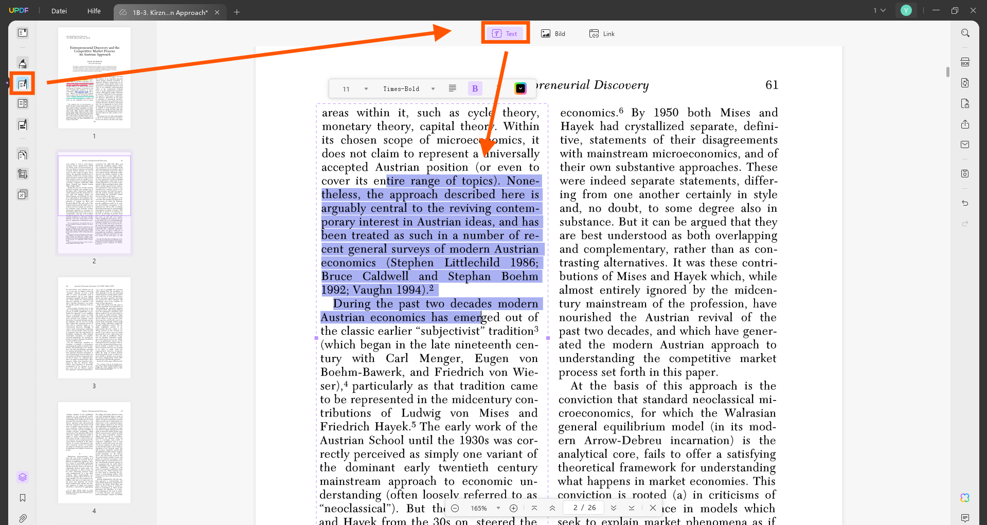 Google Keep in PDF-Bearbeitungssymbol