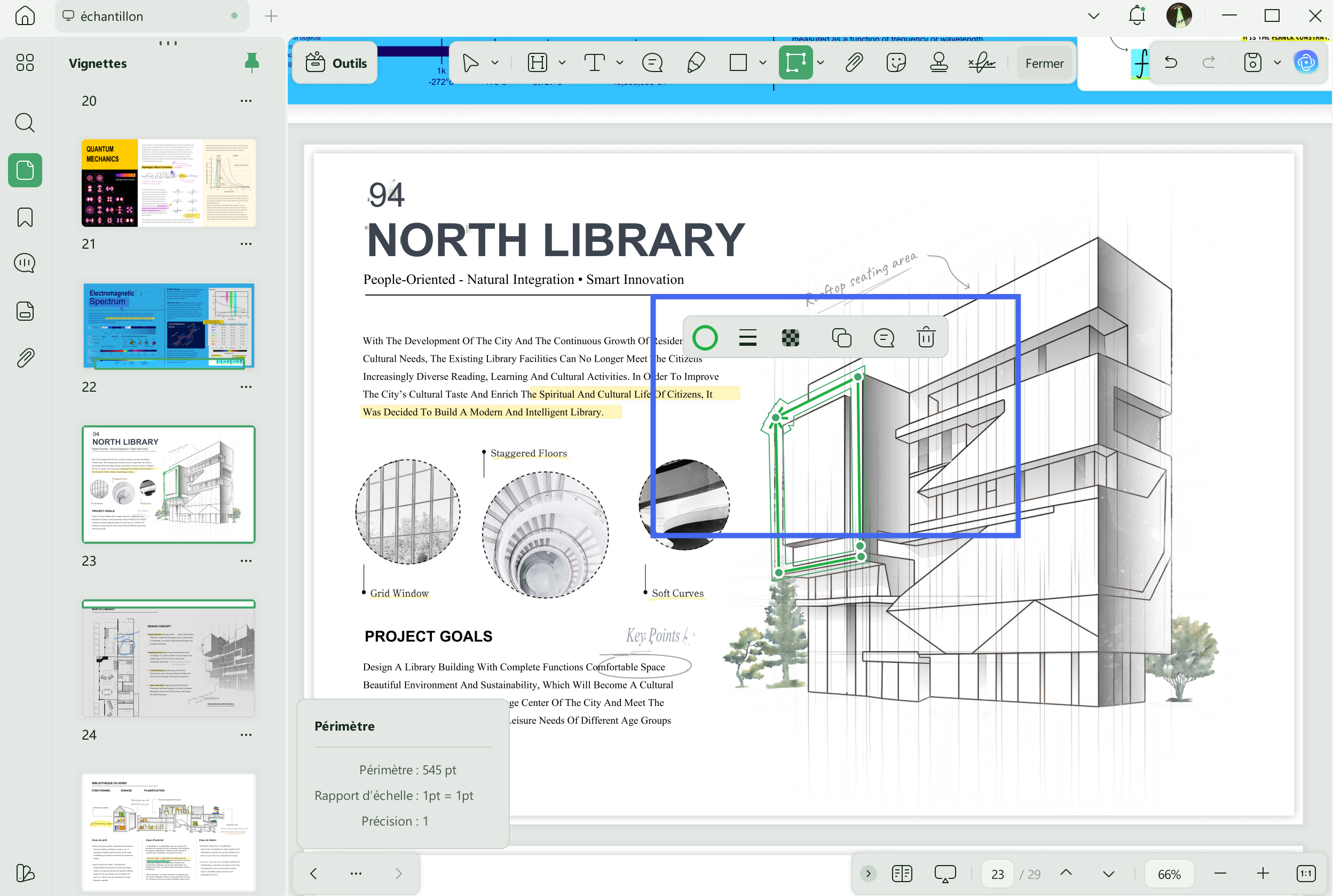 adobe acrobat measure tool updf area