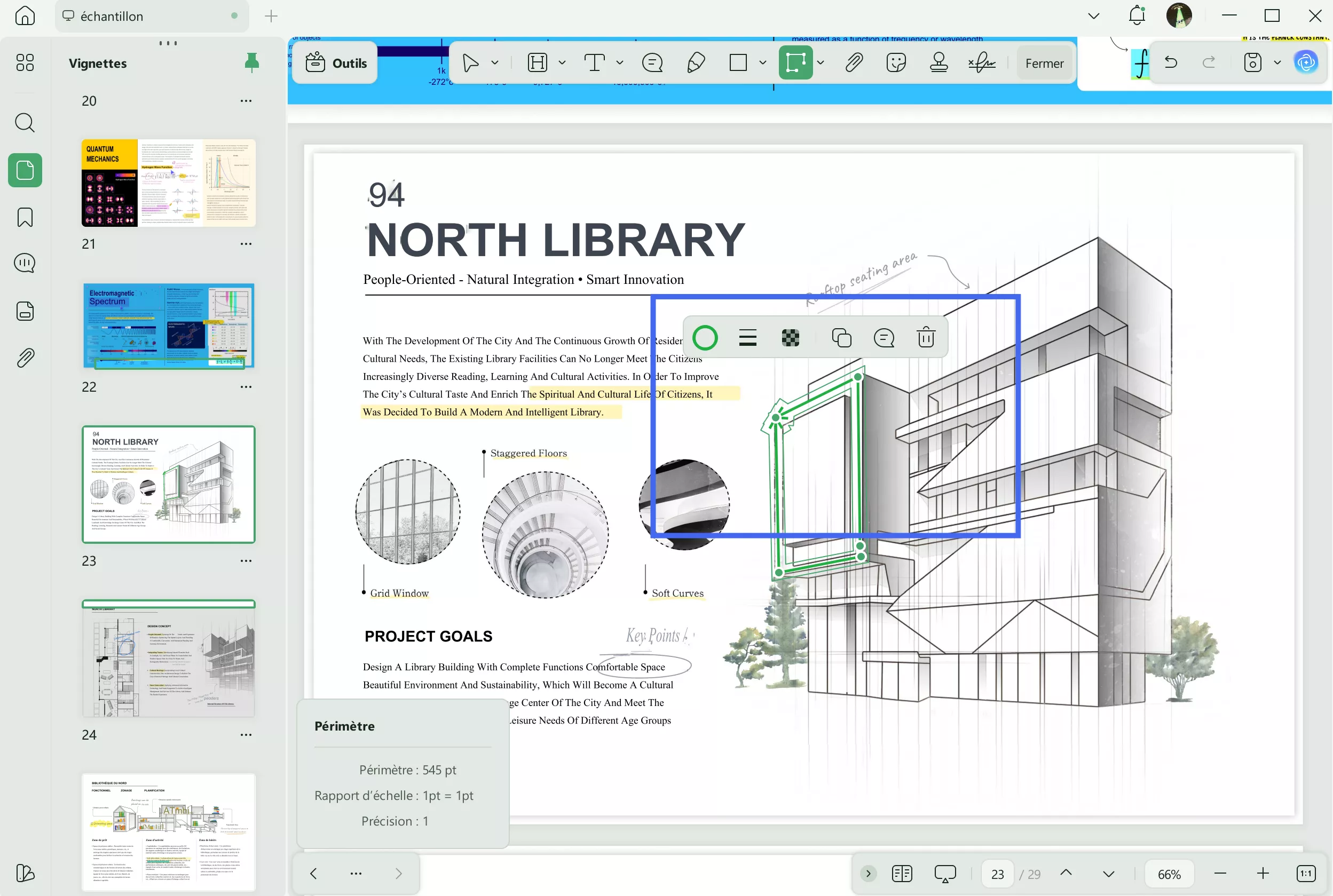 adobe acrobat measure tool updf area