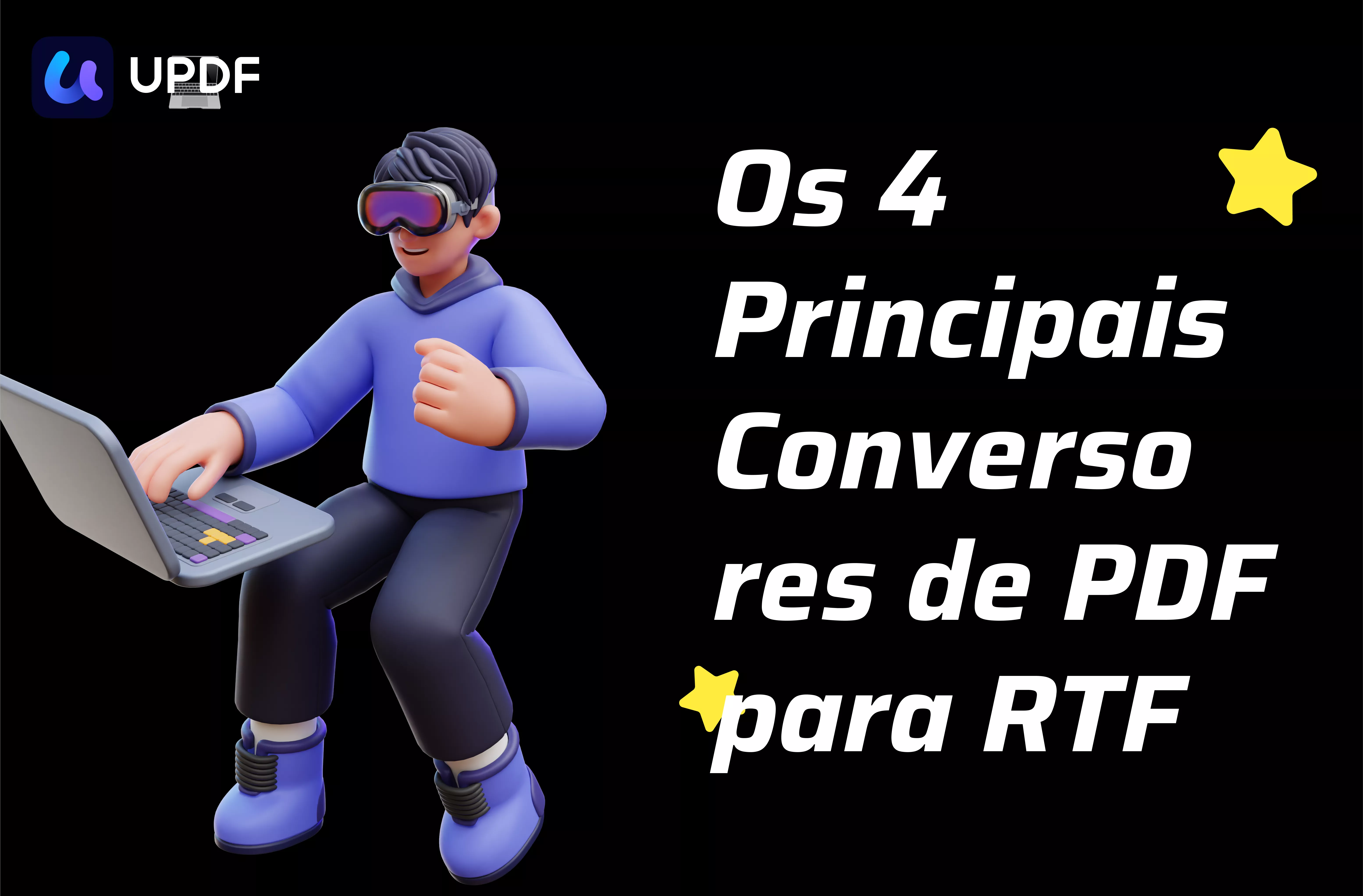 Os 4 Principais Conversores de PDF para RTF (Testados)