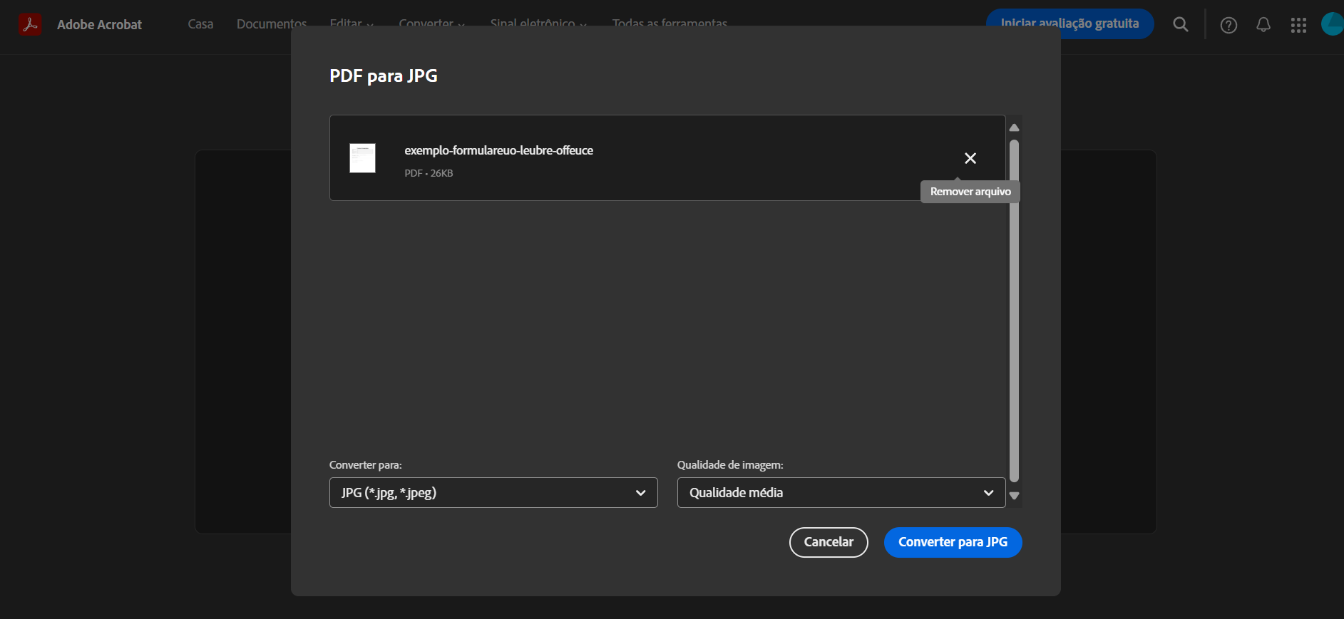 Conversores de PDF para Imagem Online