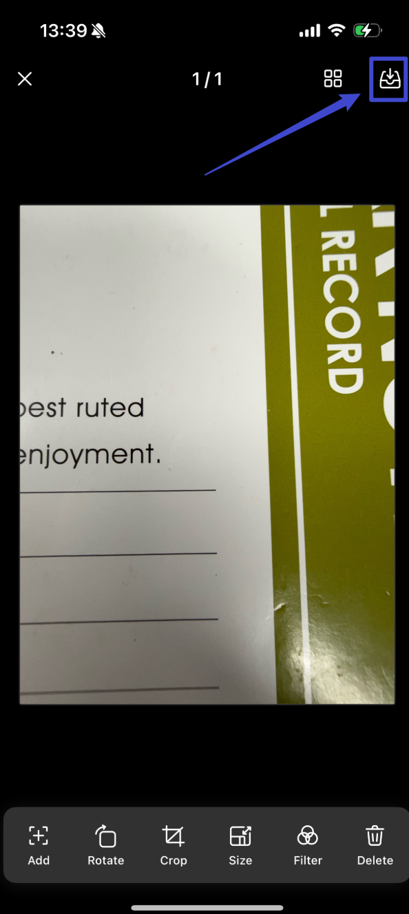 receipt OCR UPDF