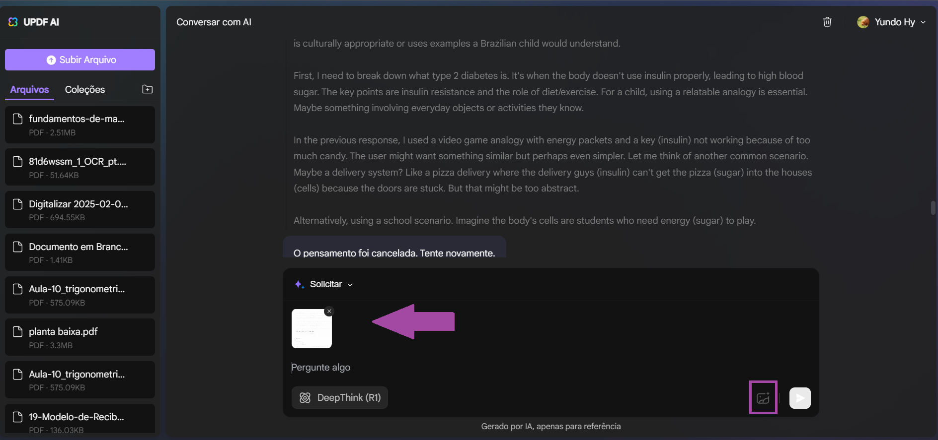 Converter Captura de Tela em Texto