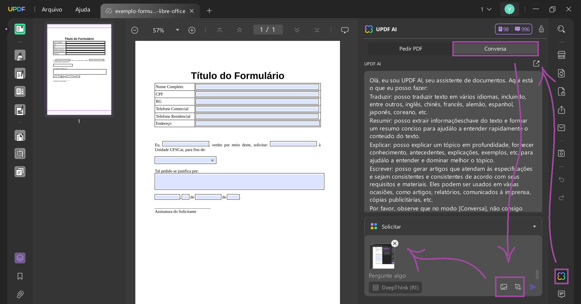 Converter Captura de Tela em Texto