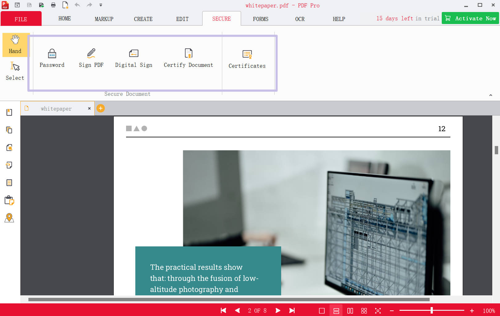 sign and secure pdf pro
