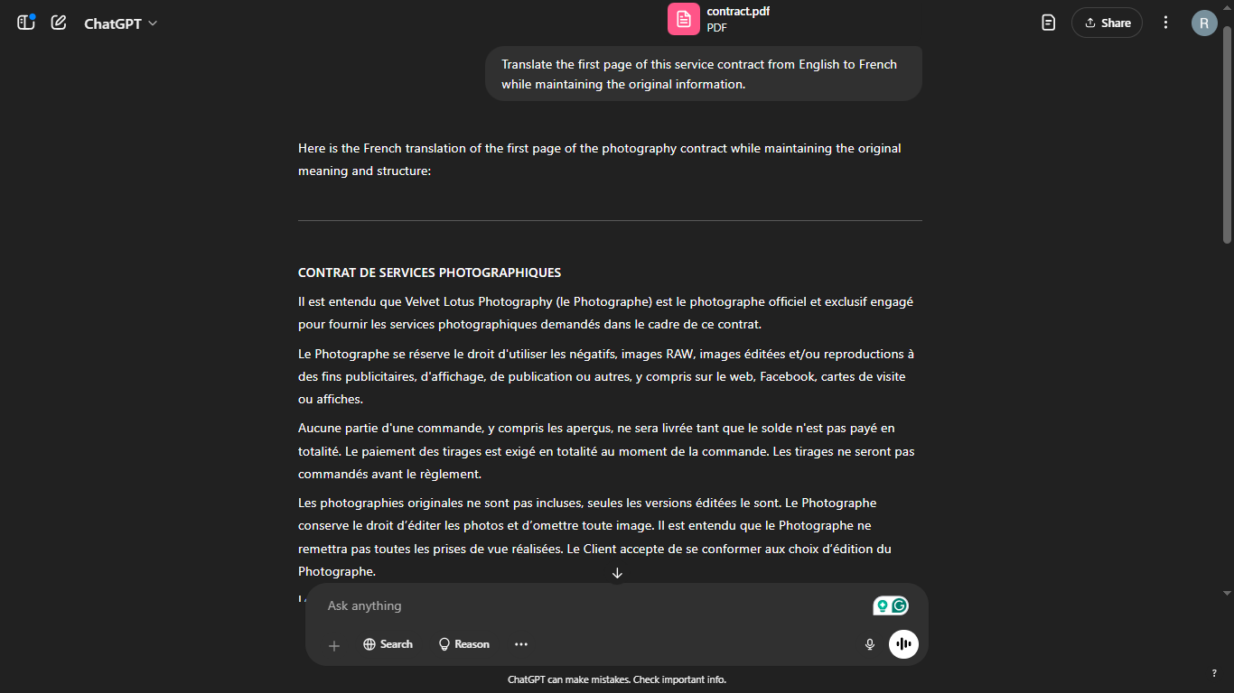 Traduction par ChatGPT