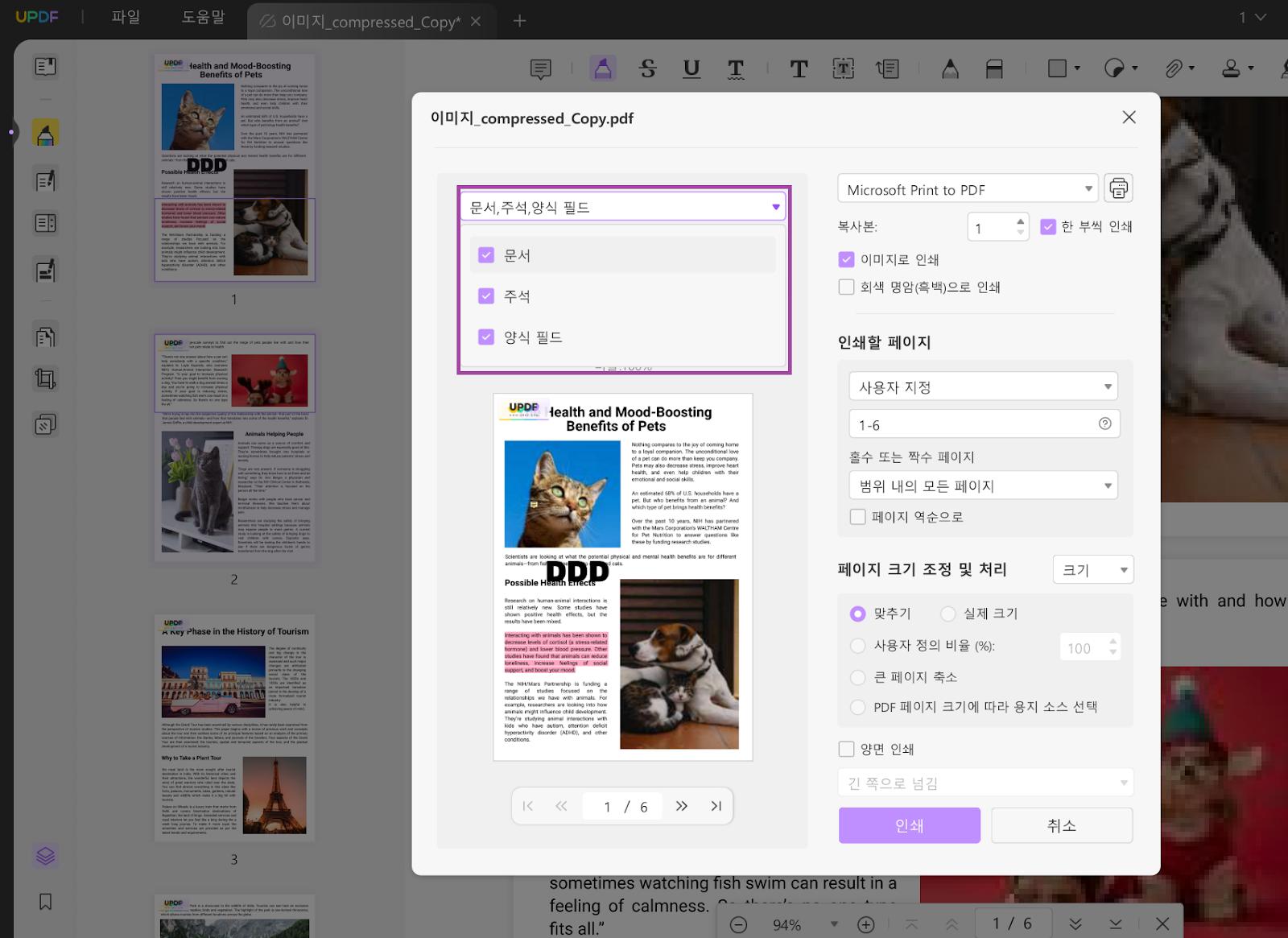 Microsoft Print to PDF