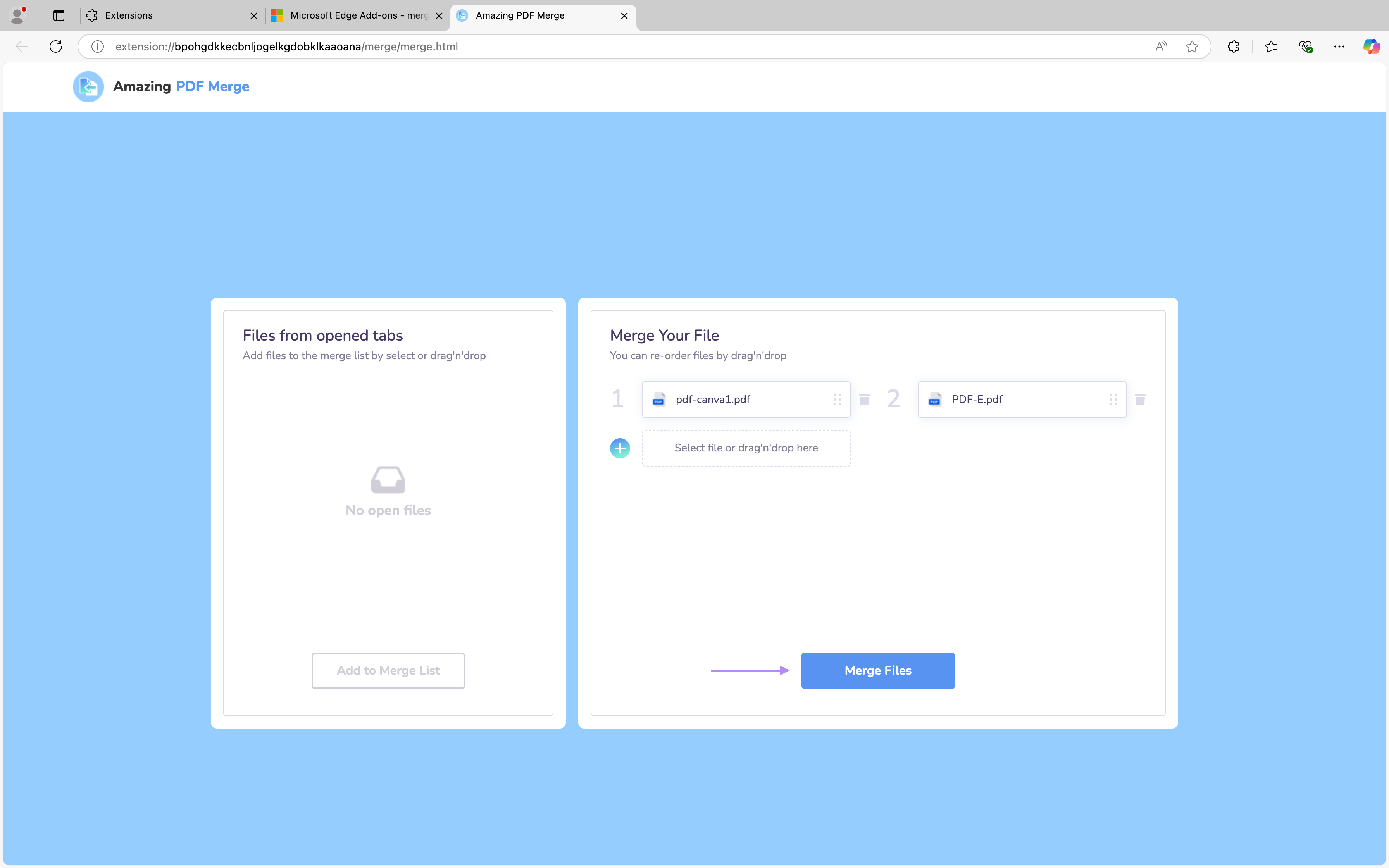 Verwenden Sie die erstaunliche PDF-Zusammenführung