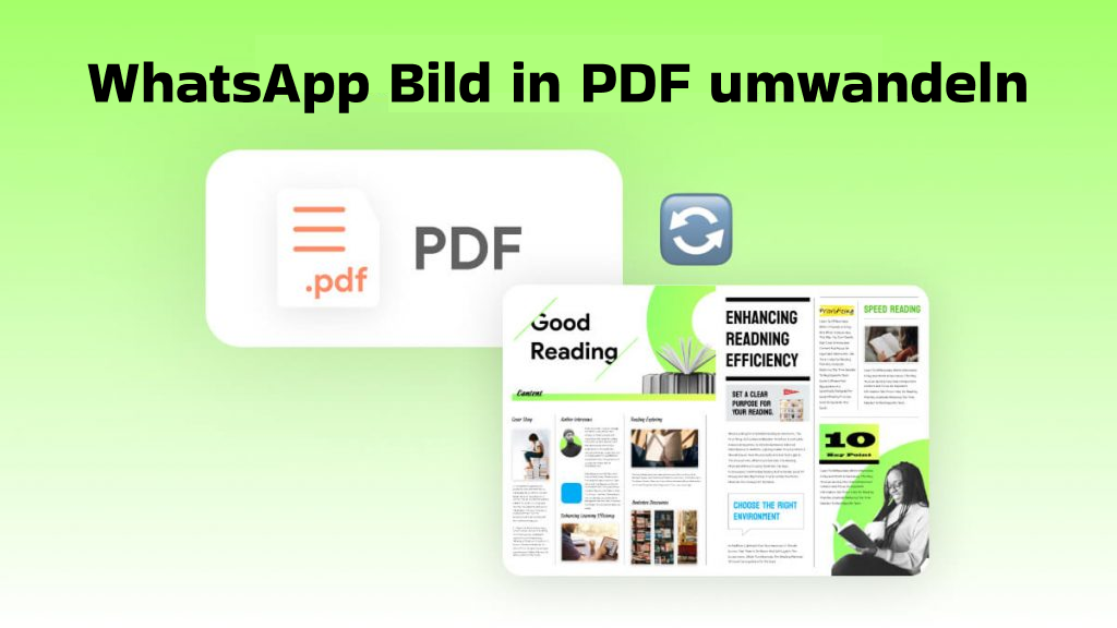 WhatsApp Bild in PDF umwandeln leicht gemacht | [Official] UPDF