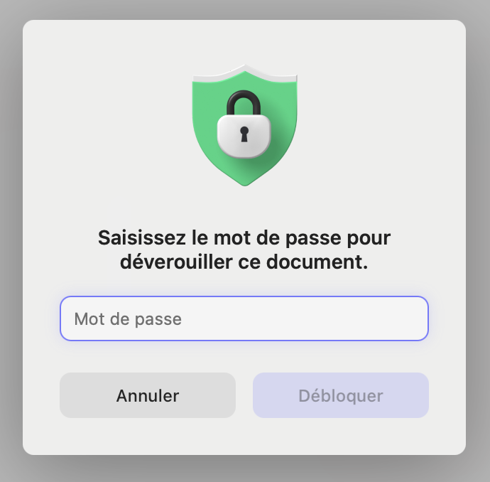 mots de passe