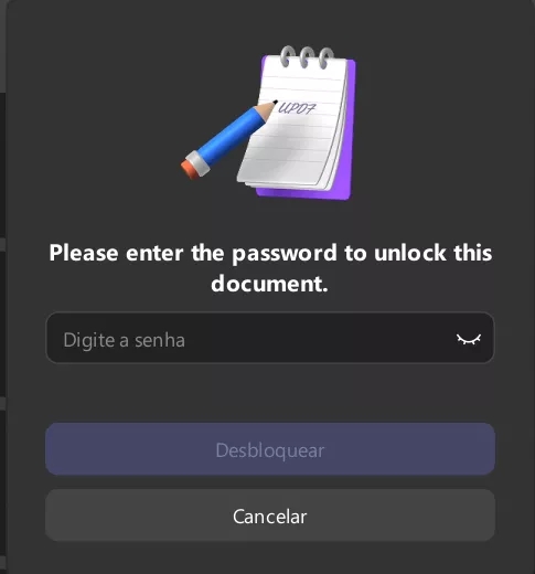 adicionar senha
