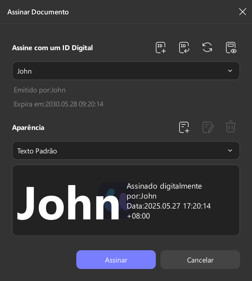 assinatura digital