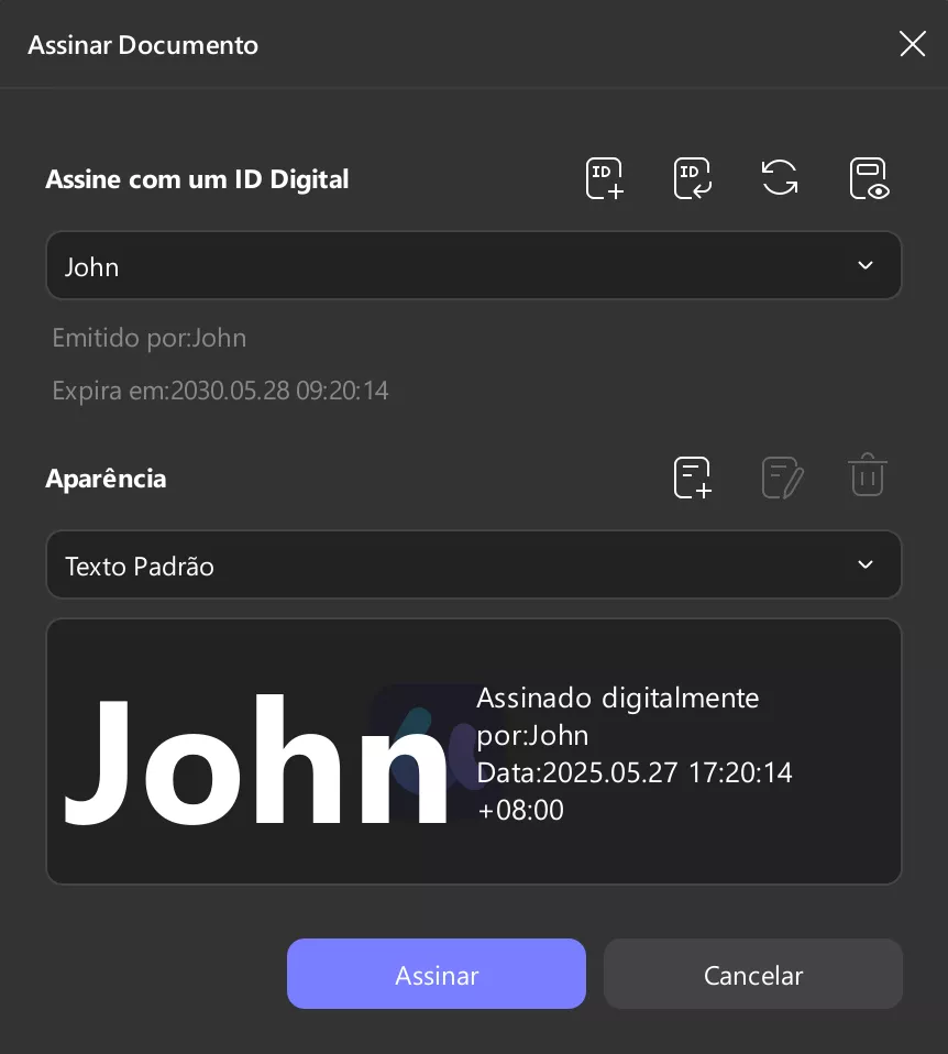 assinatura digital