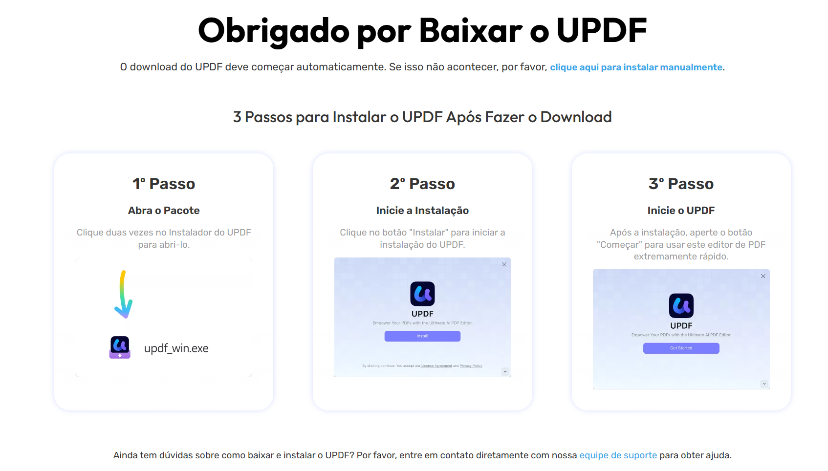 terminar de instalar o updf