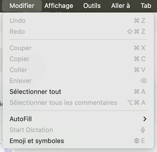modifier