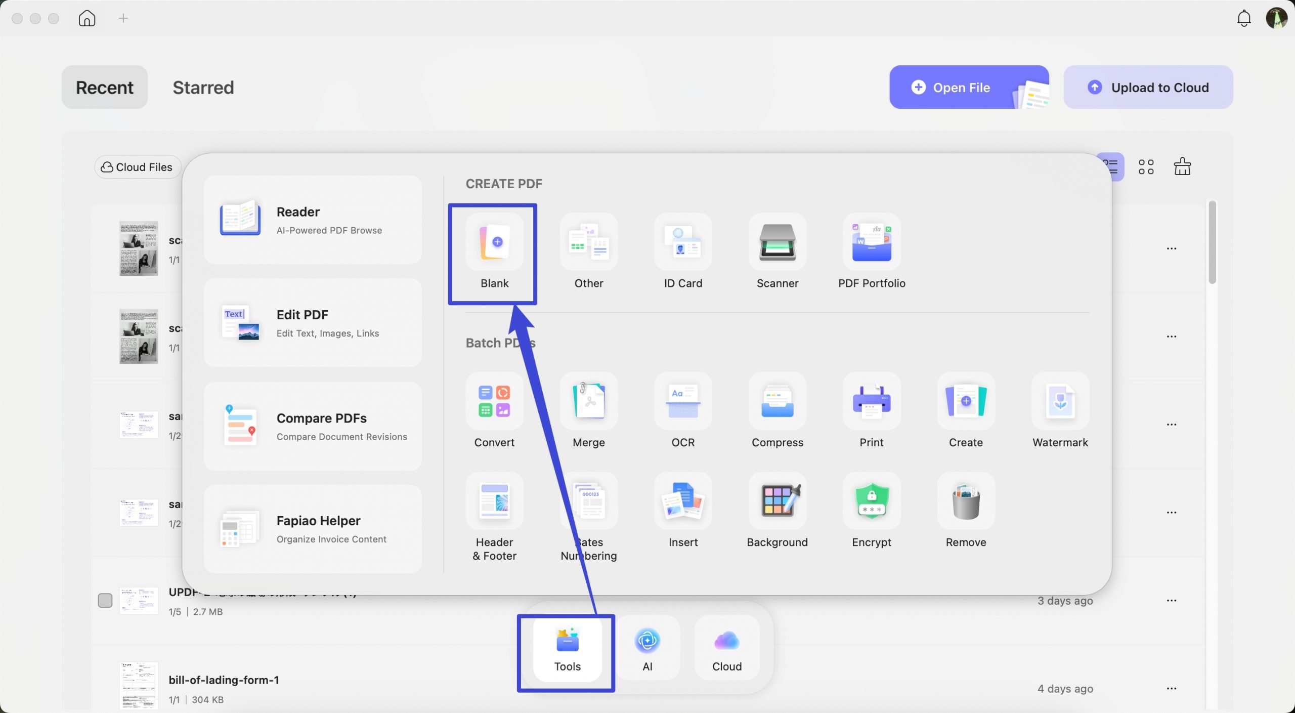 create blank pdf files mac jan 2026