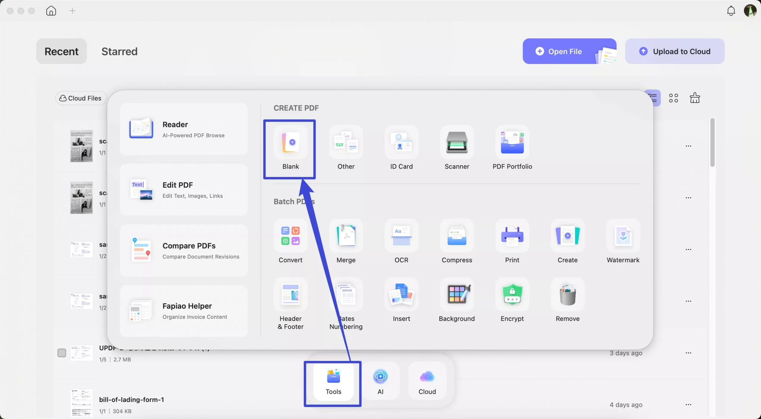 create blank pdf files mac jan 2026