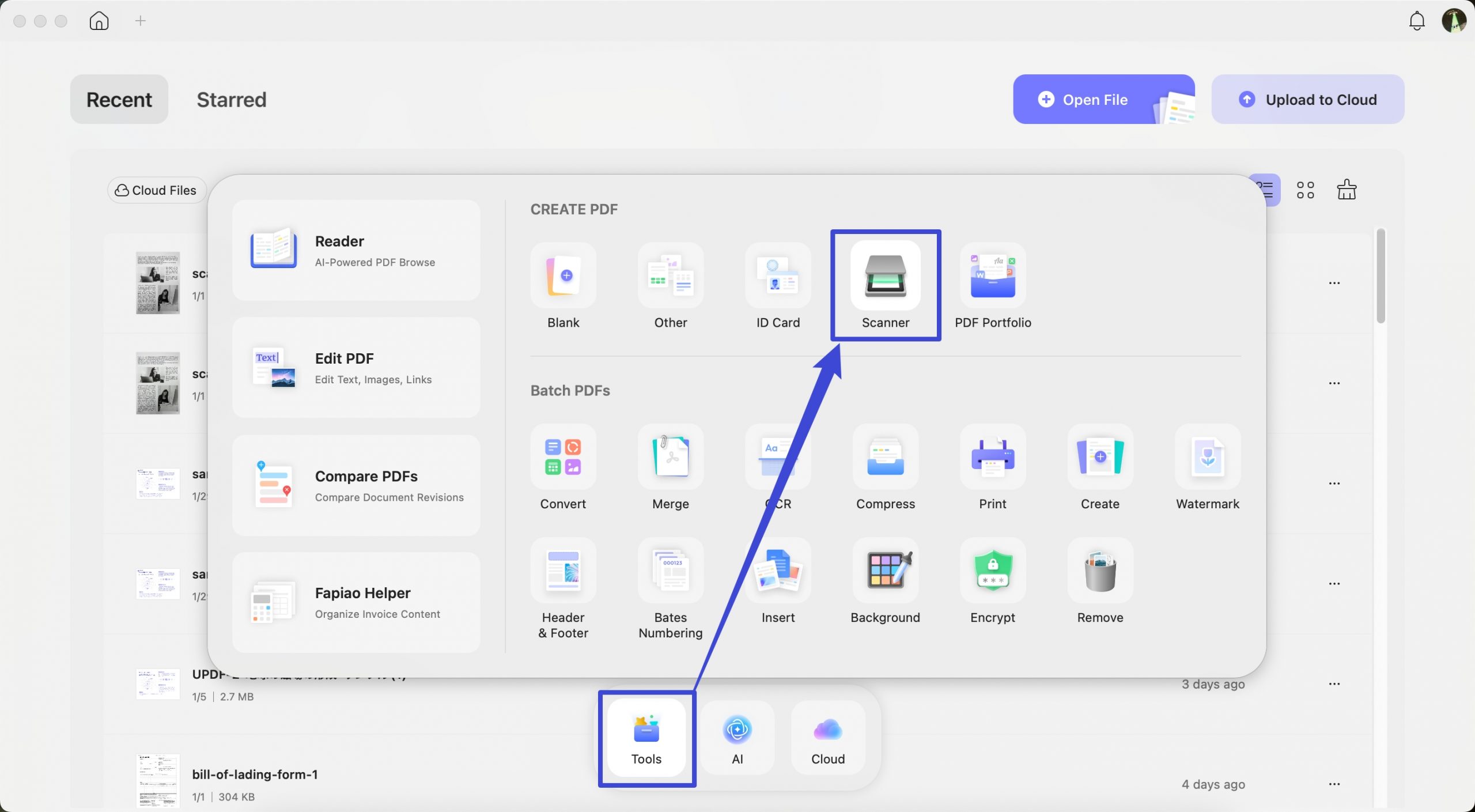 create pdf from paper work mac jan 2026