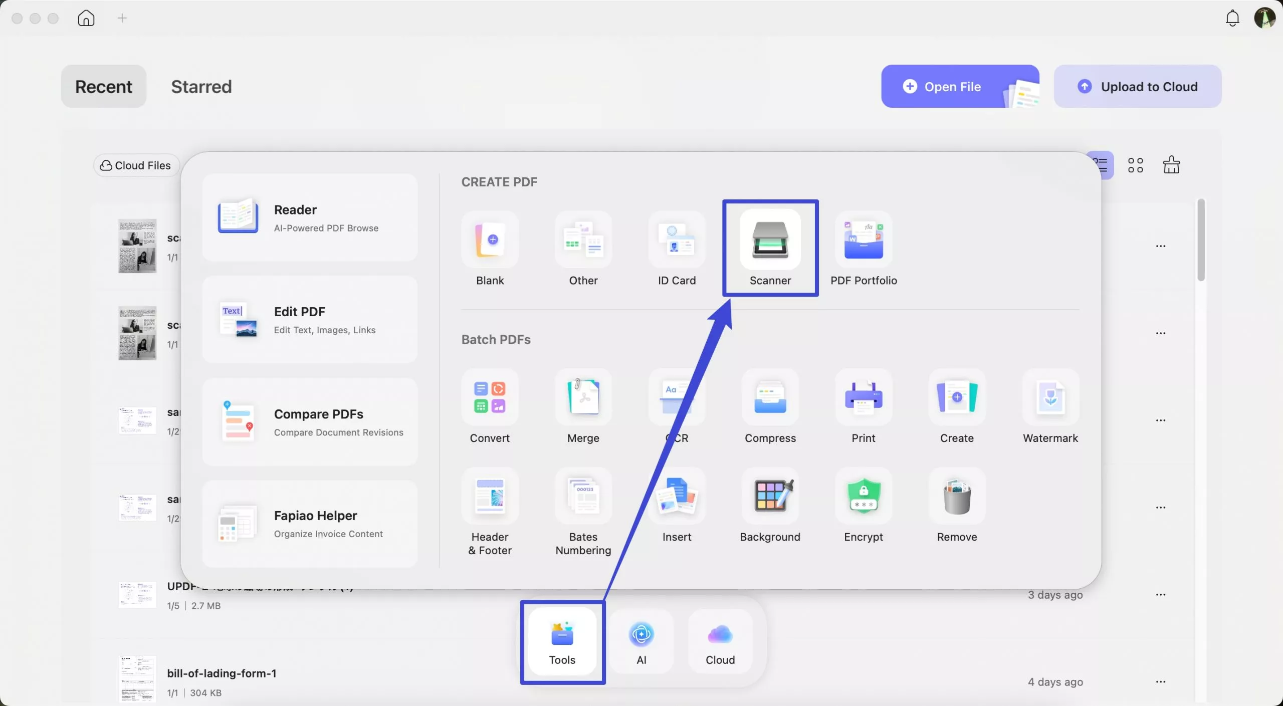 create pdf from paper work mac jan 2026