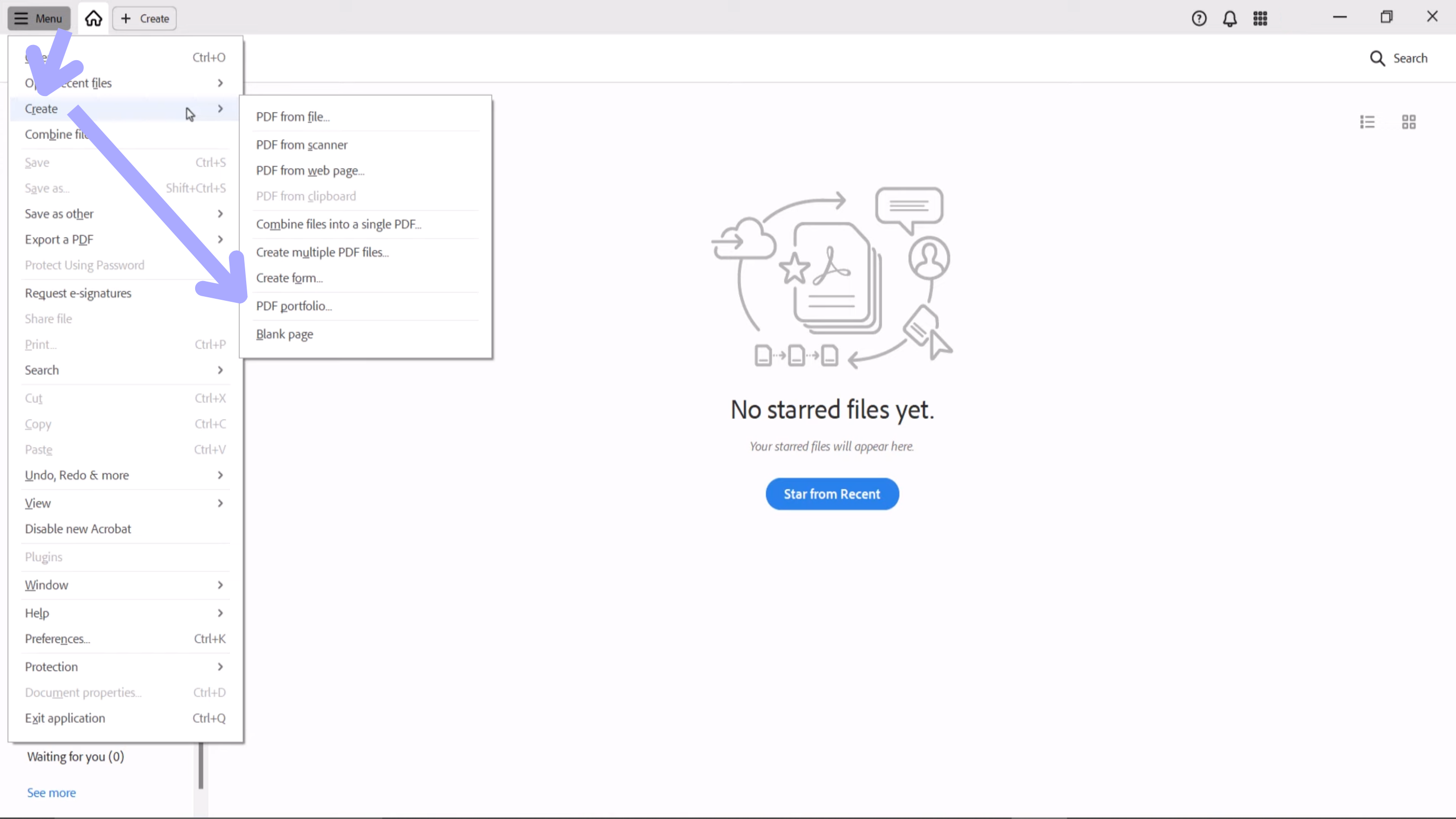 Créer un portfolio PDF avec Acrobat
