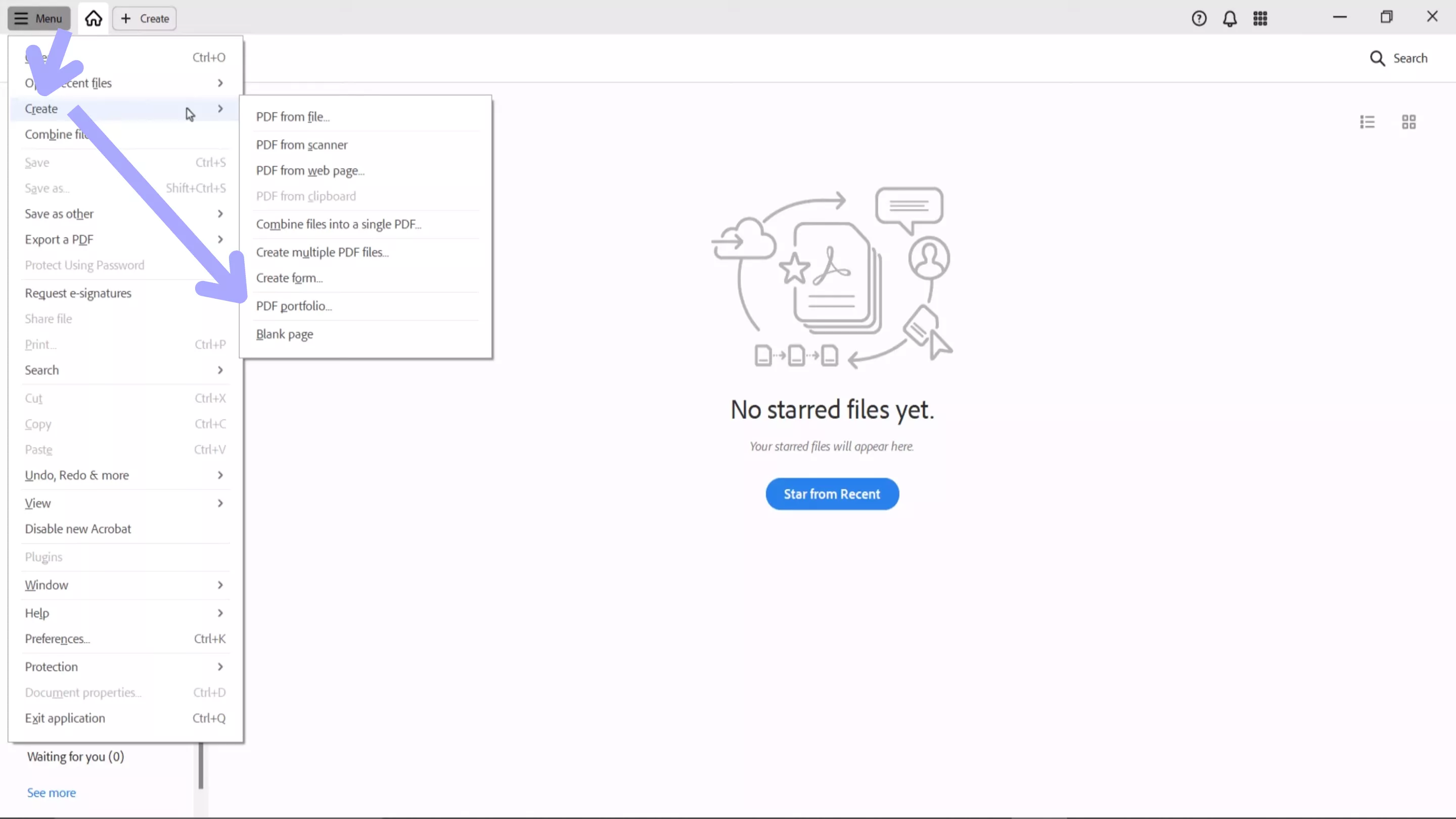 create pdf portfolio acrobat