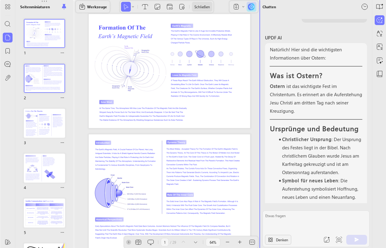 Flexible Anpassung des Arbeitsbereichs