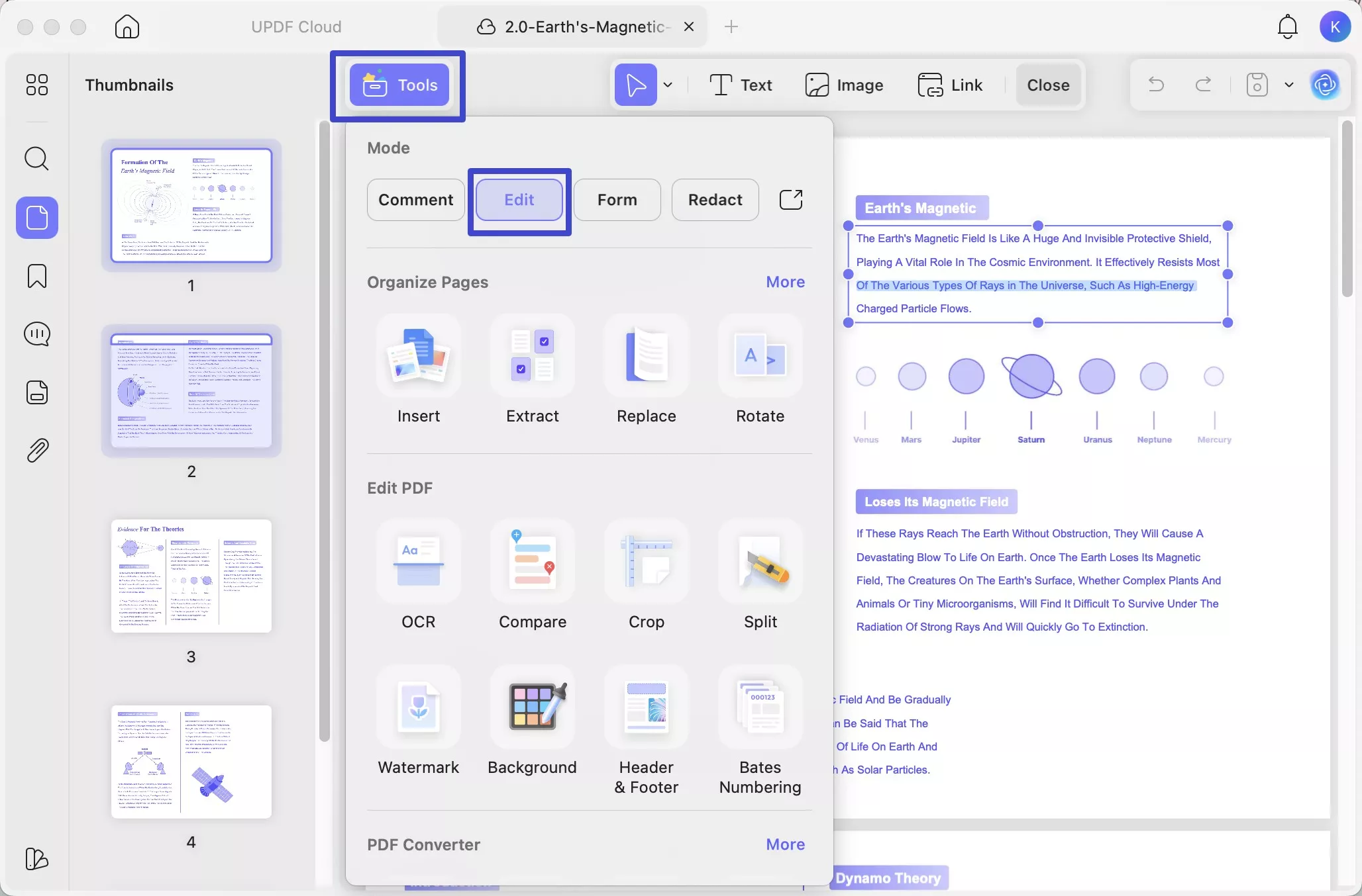 edit cloud file