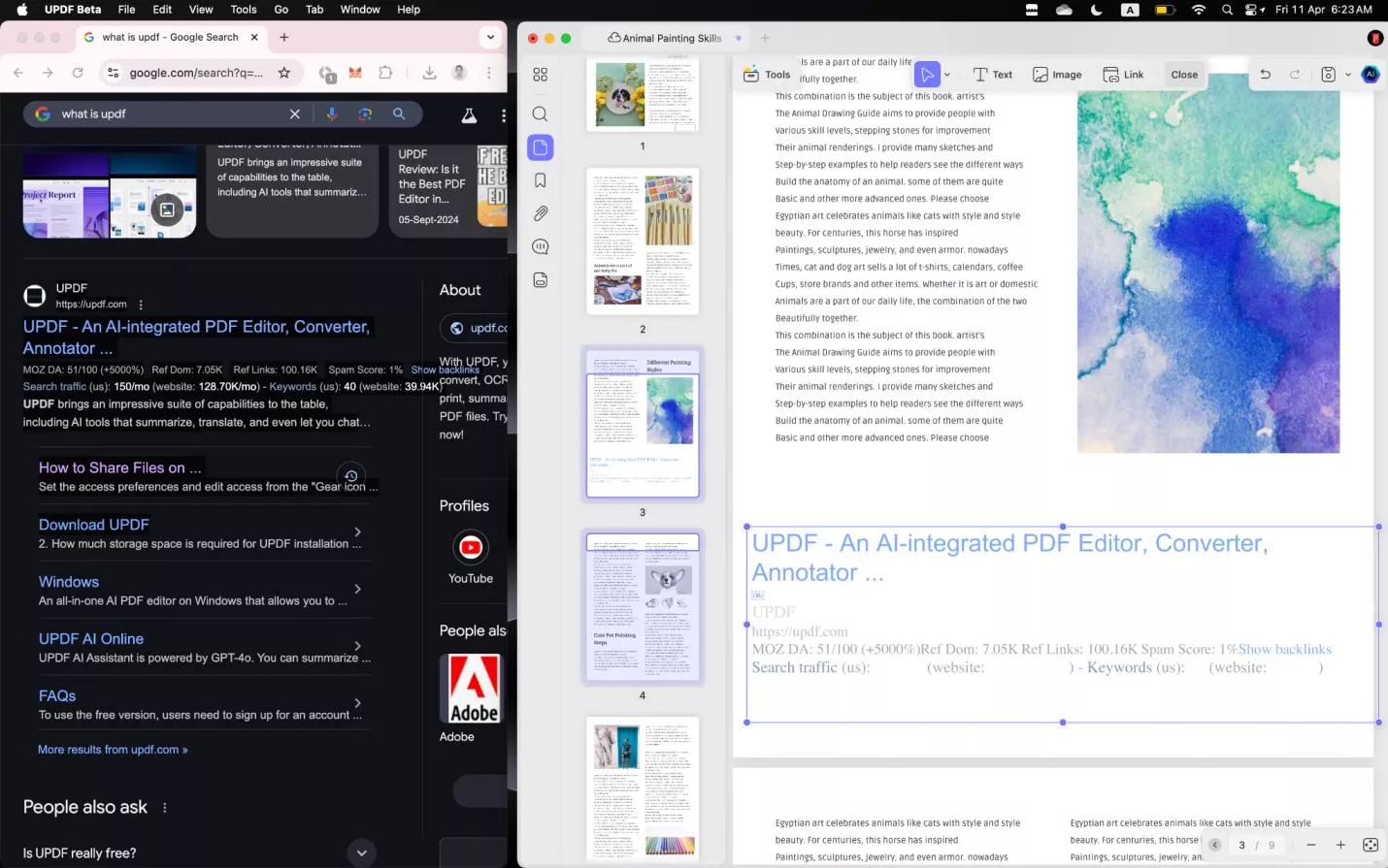 přidat formátovaný text