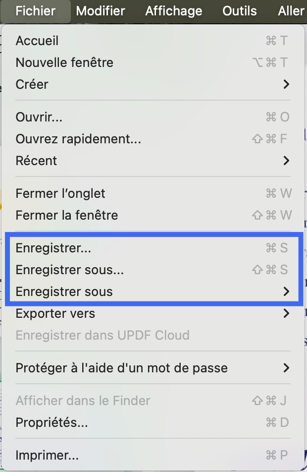 enregistrer