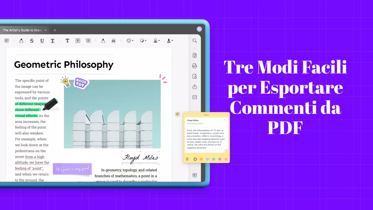 Tre Modi Facili per Esportare Commenti da PDF