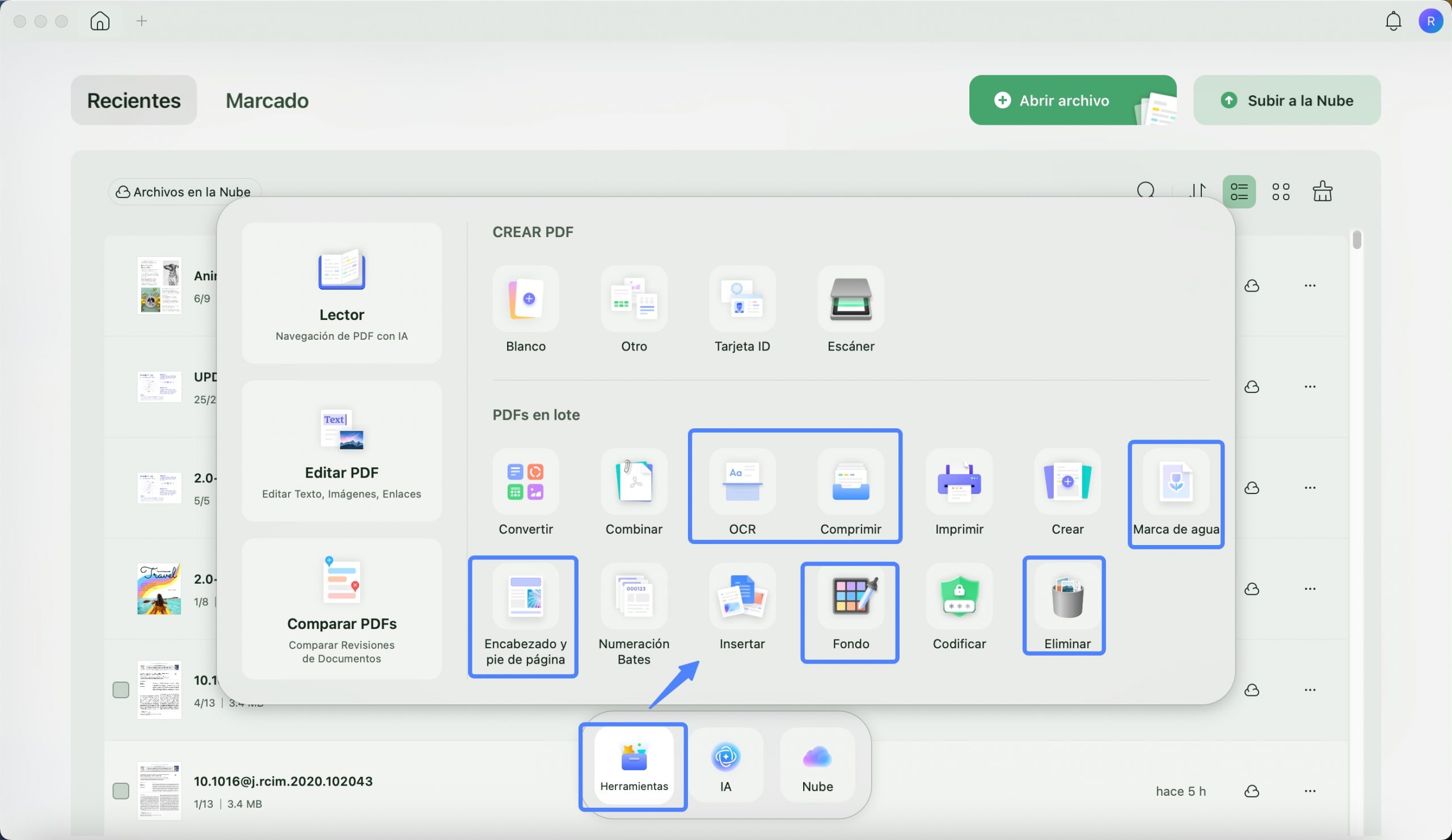 More batch process features updf 2 mac