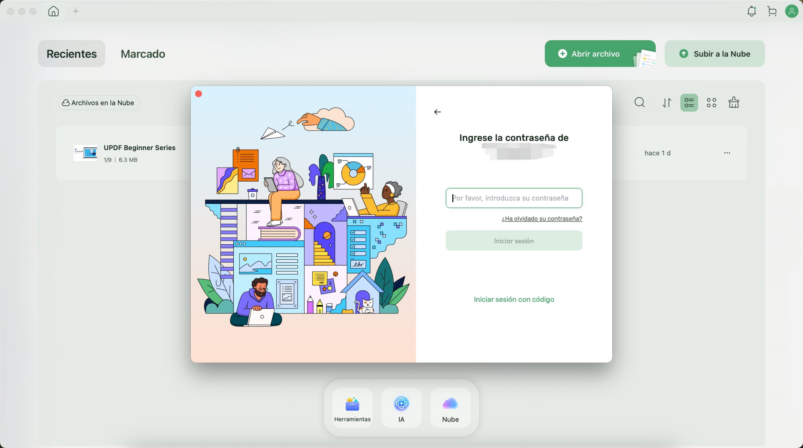 código de verificación
