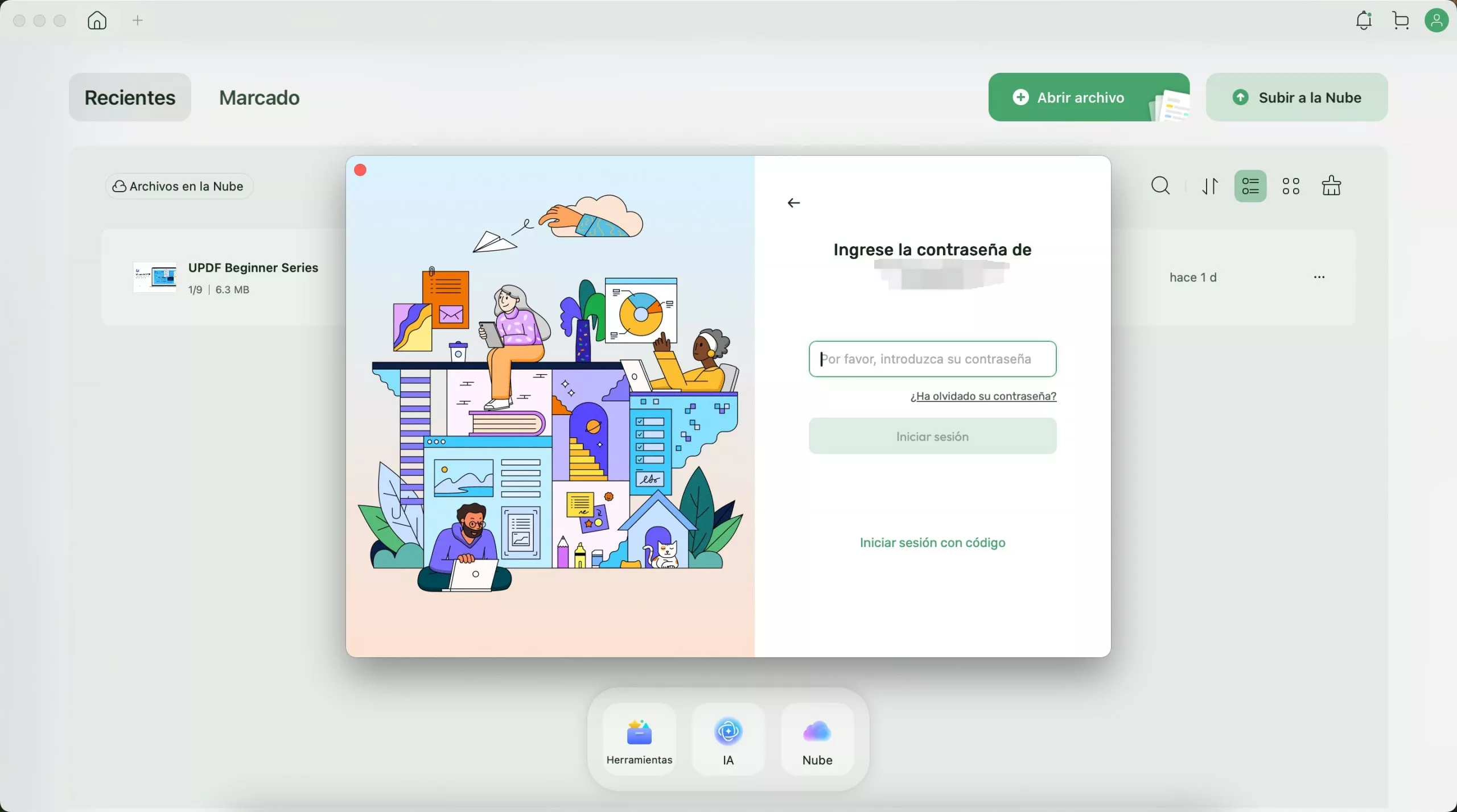 código de verificación