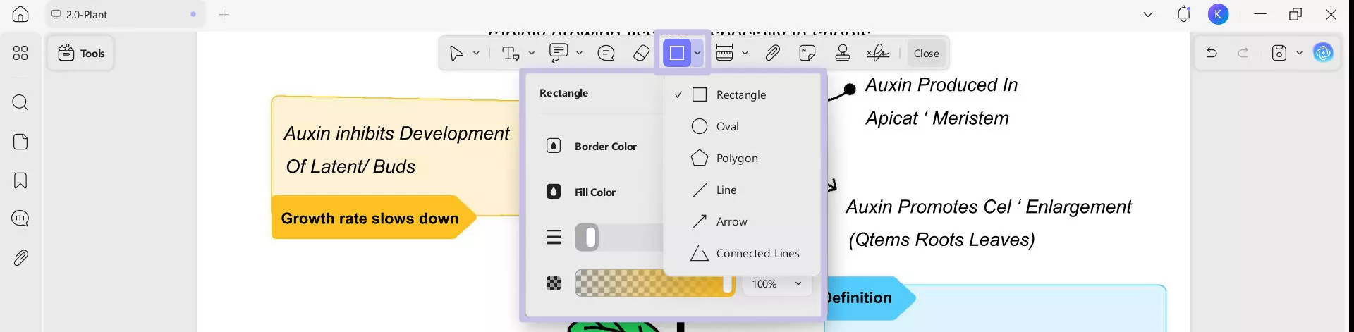 insert shapes tp pdf