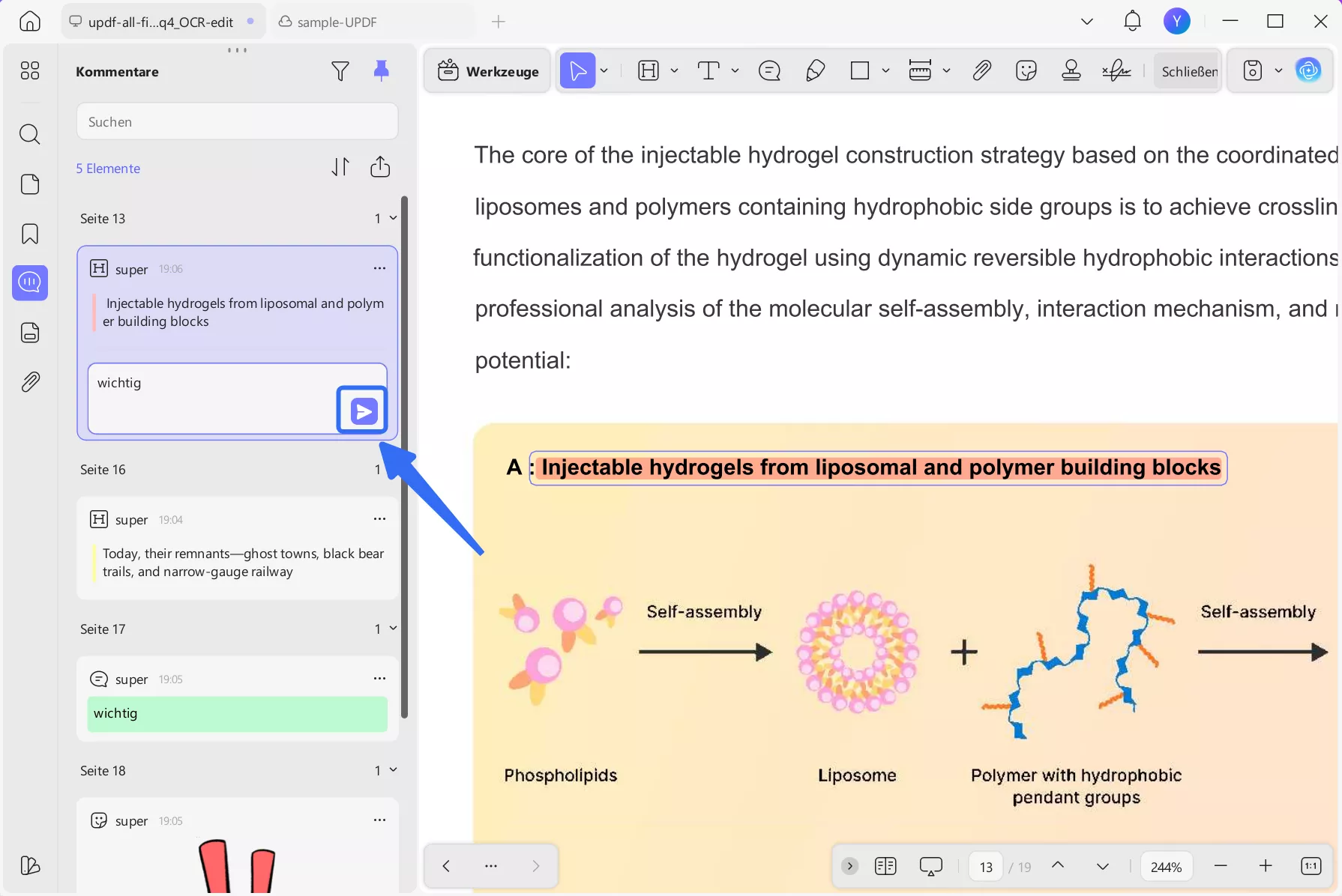 Antwort auf den Kommentar