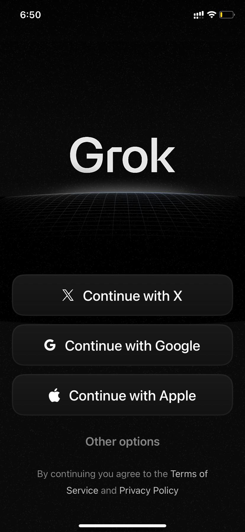 grokアカウントで登録する