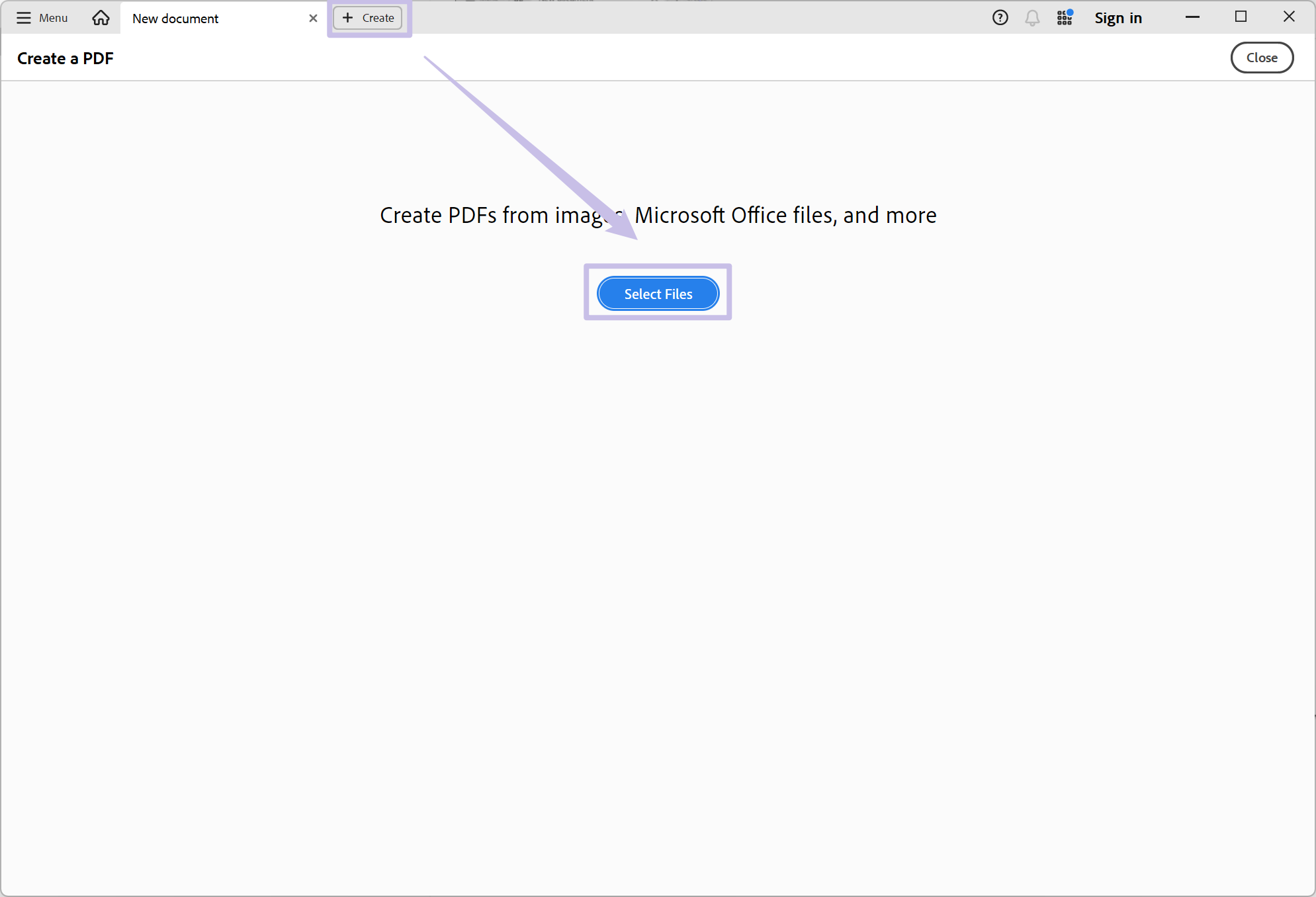 Fusionner des fichiers Word en un seul PDF avec Acrobat