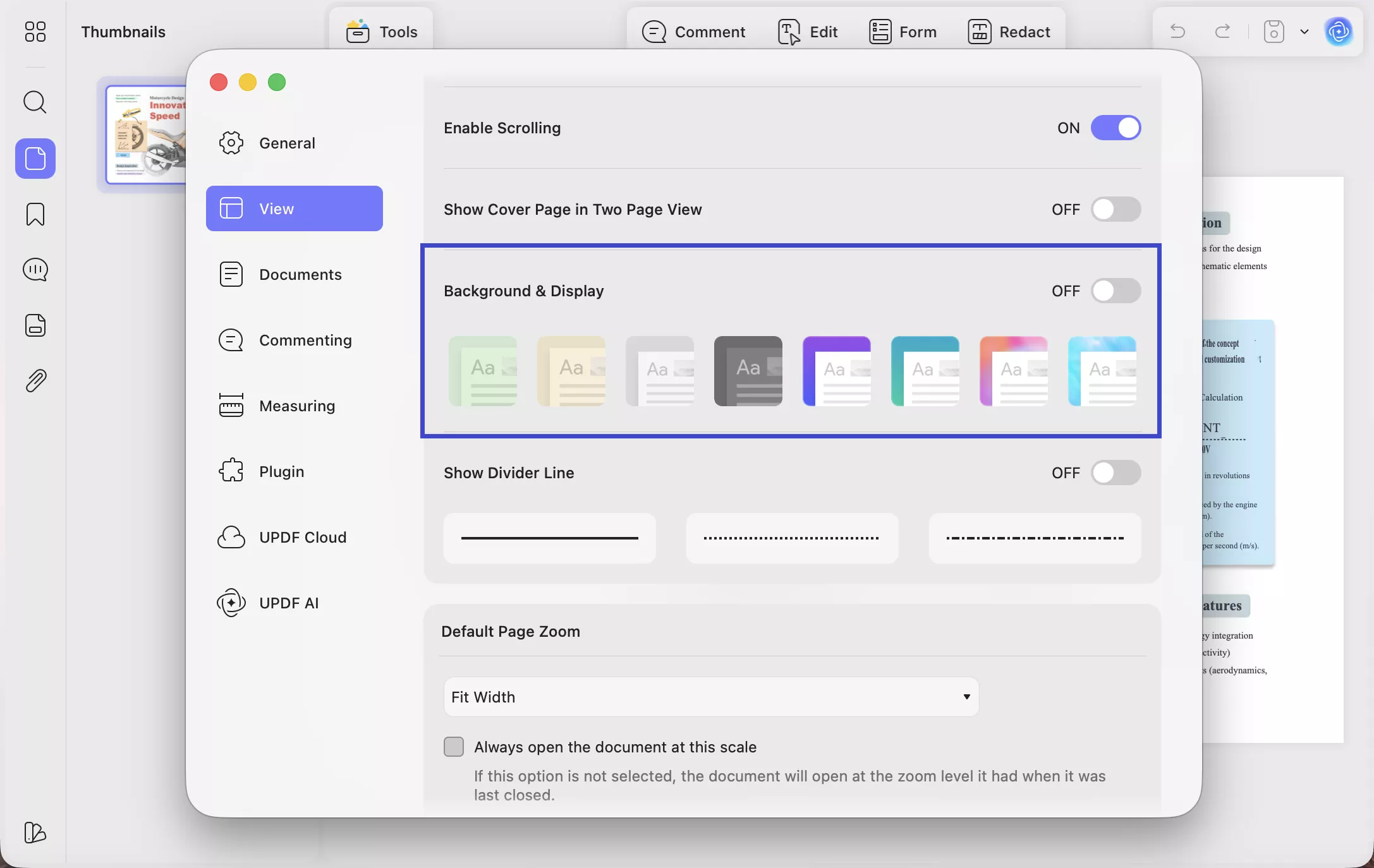 prevent eye strain window updf