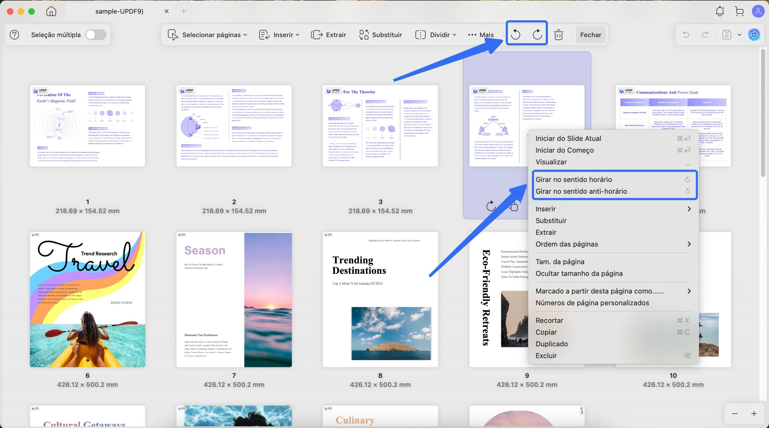 girar pdf updf mac