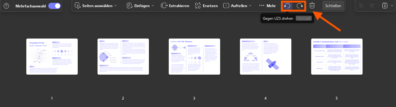 PDF drehen updf windows 2